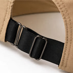 Women's Foldable Wide Brim Sun Hat - Buckle Closeup