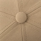 Women's Foldable Wide Brim Sun Hat - Top Button Detail
