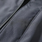 Men's Hooded Waterproof Rain Jacket - Fabric Close Up