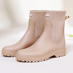Women's Quilted Rain Boots